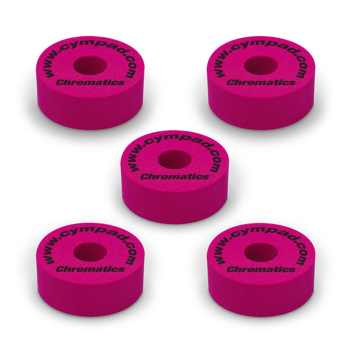 SET 5 PADS CYMPAD CHROMATICS CRIMSON