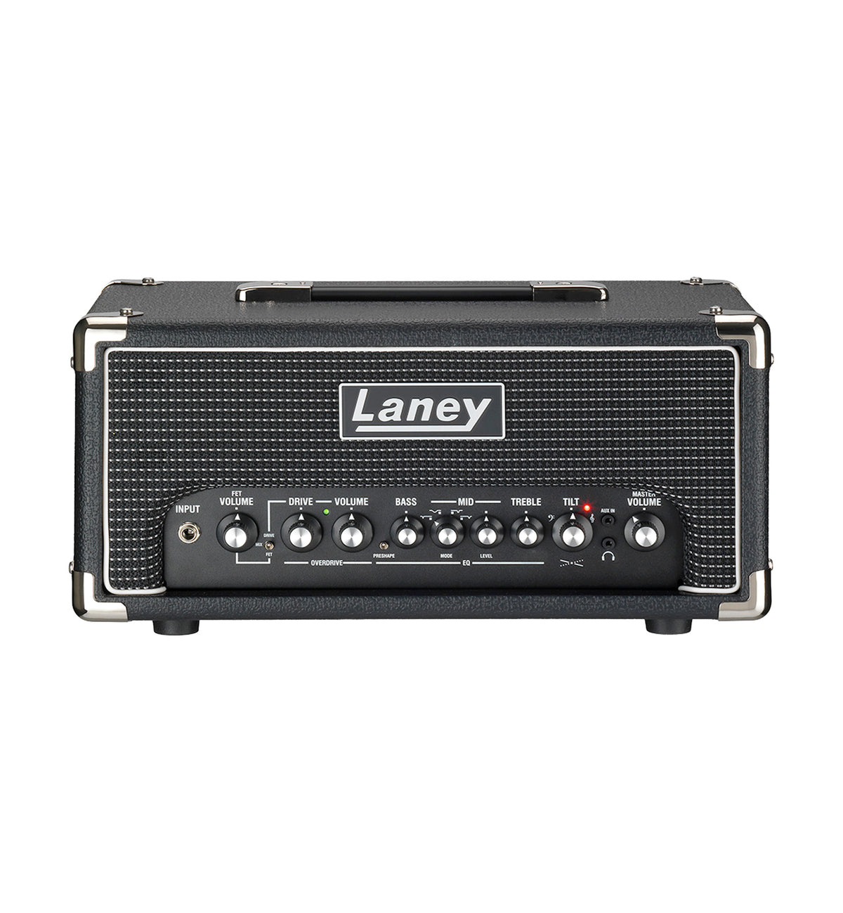 Tête basse DBF200H, amplification 200W Class D, 2 canaux (FET/DRIVE), EQ 3 bandes, TILT et PRESHAPE, noir