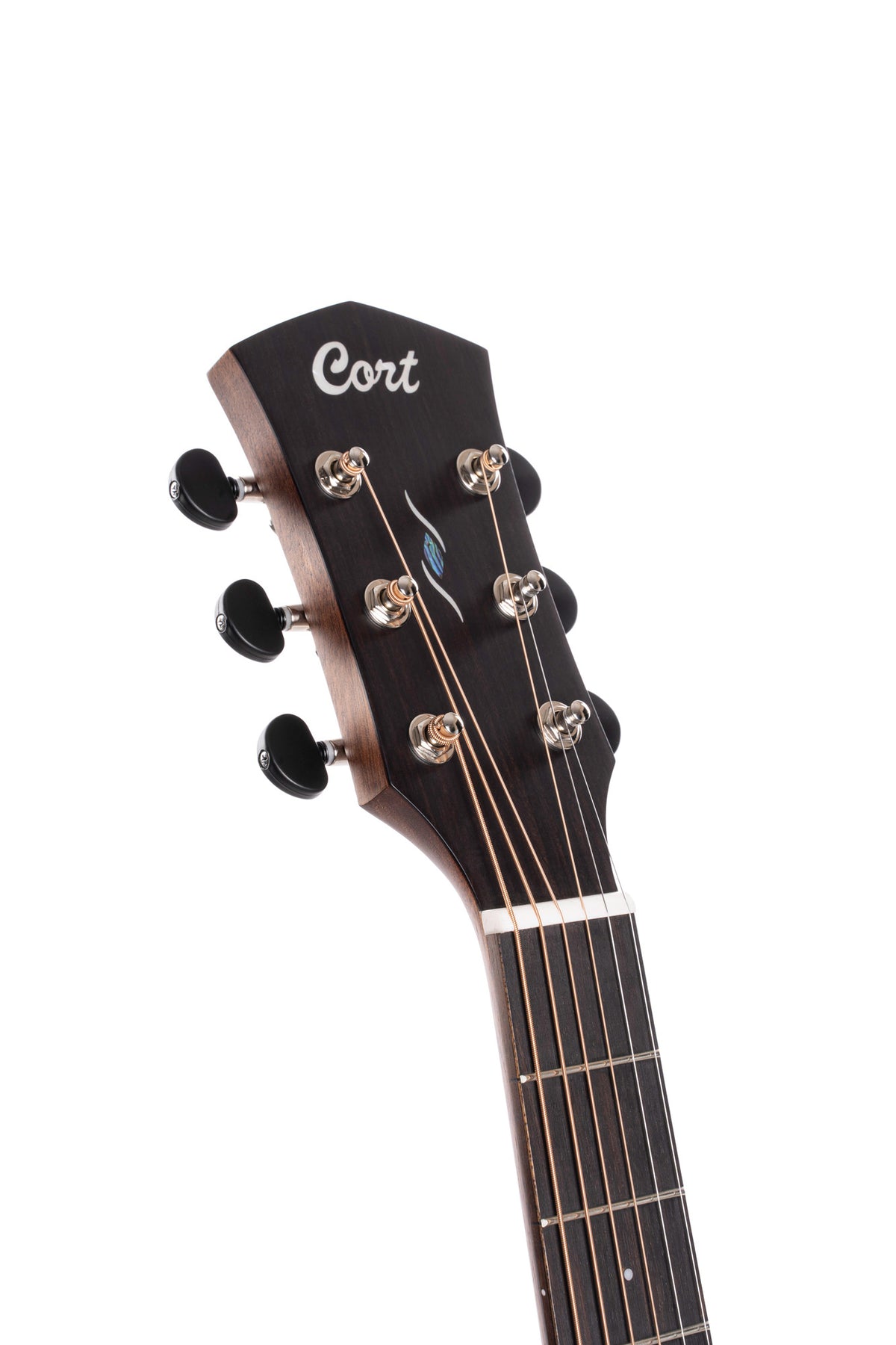 CORE-GA, forme Grand Auditorium, table blackwood massif, f/e blackwood massif, EQ Fishman Sonitone, soft case, light burst