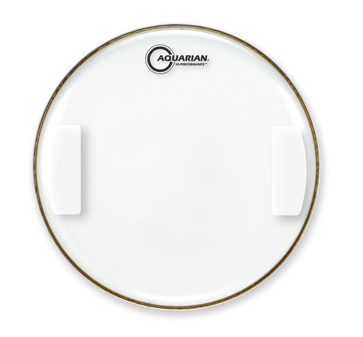 Peau de timbre Hi-Performance 13", 1 pli très fin (0.08mm), avec renforts dédiés au timbre, transparente