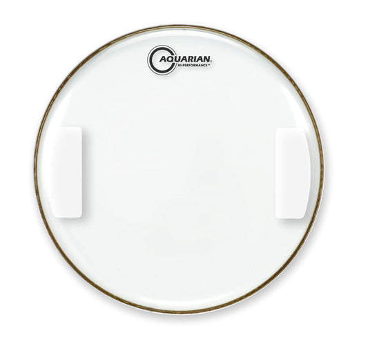 Peau de timbre Hi-Performance 13", 1 pli très fin (0.08mm), avec renforts dédiés au timbre, transparente