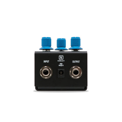 Pédale BLUES DISORDER, overdrive et distortion basée sur deux pédales légendaires, 100% analogique, noir et bleu