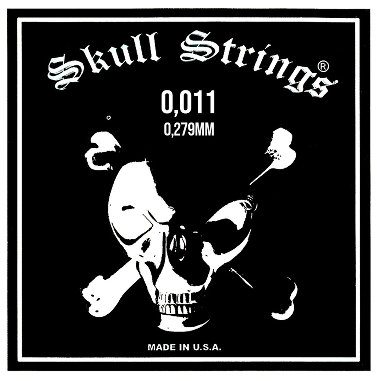 Corde guitare électrique SKULL 011