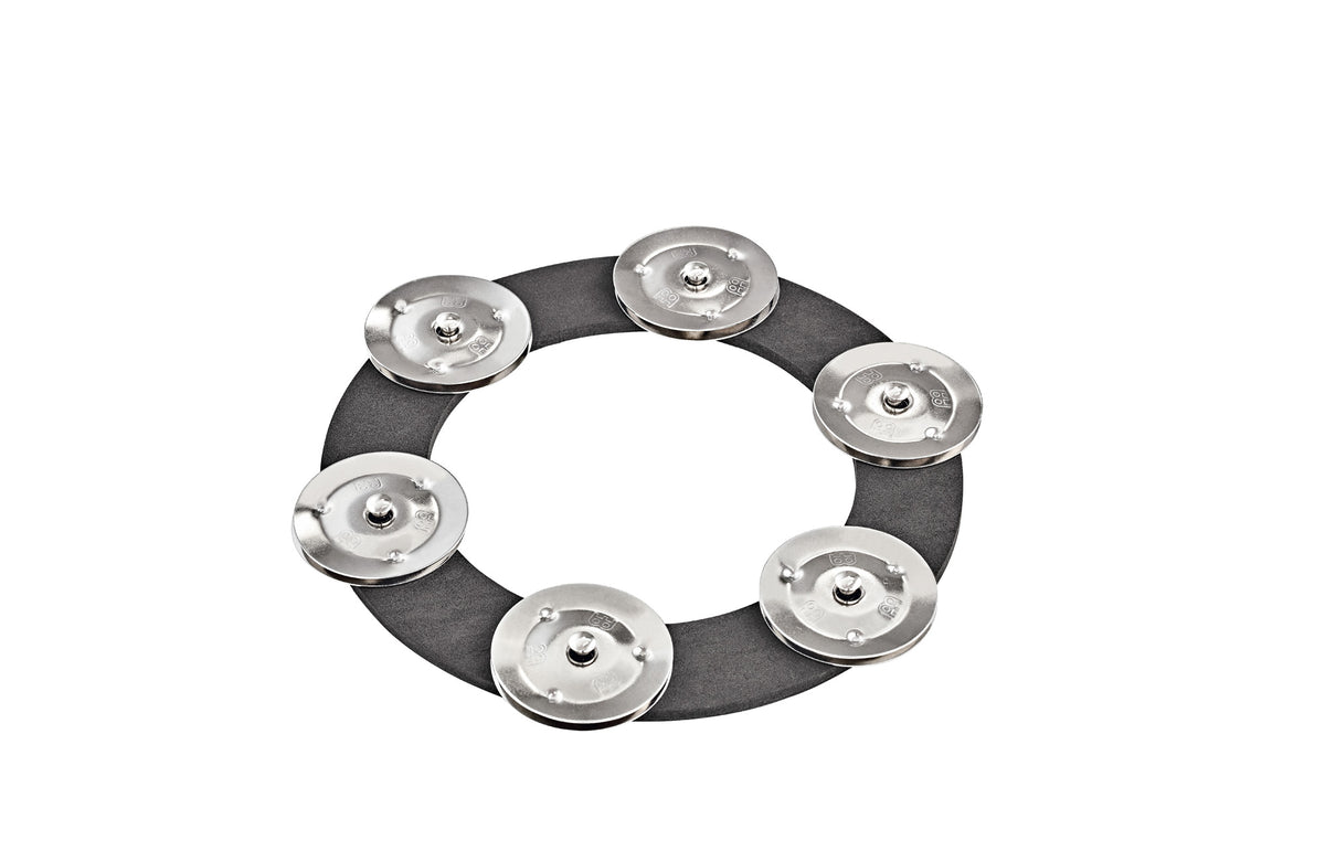Ching Ring 6", convient à la plupart des charlestons, 5 paire de cymbalettes, facile à placer, acier inoxydable