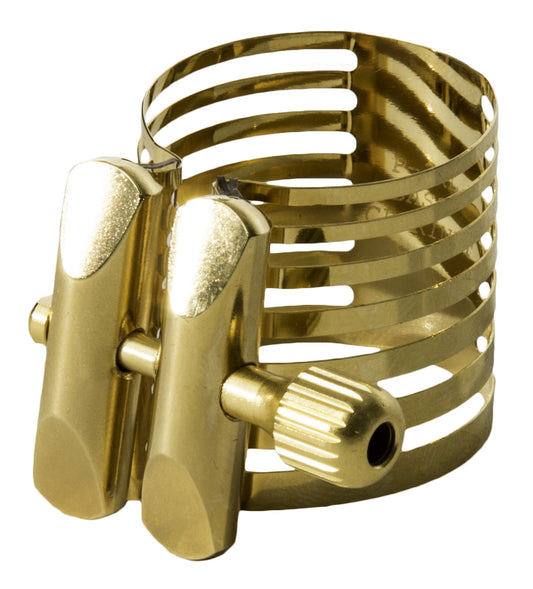 Ligature de saxophone alto et ténor Rovner Platinum Gold 1RL