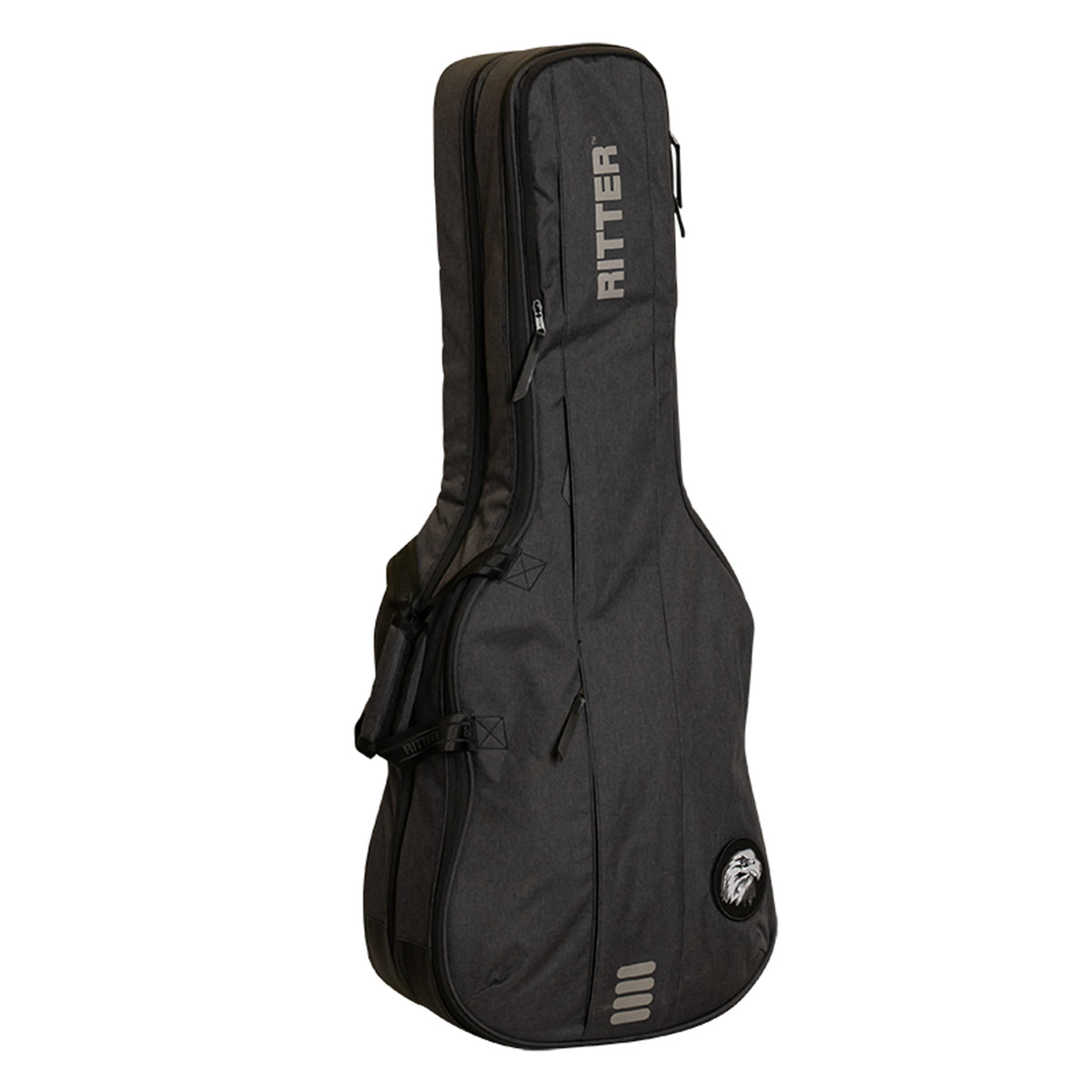 Housse BERN 4 double pour 2 guitares électriques, gris