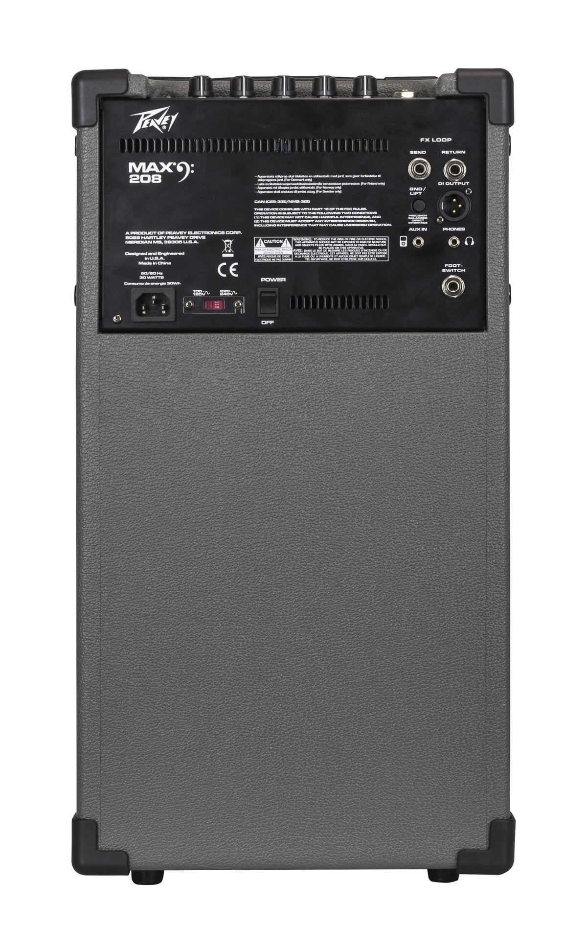 AMPLI BASSE PEAVEY MAX-208 120W