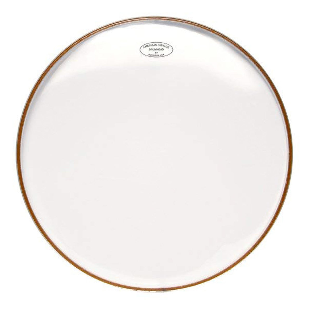Peau American Vintage 14", pour caisse claire, 1 pli médium (0.25mm), cercle plus large pour fût vintage, aspect peau animale