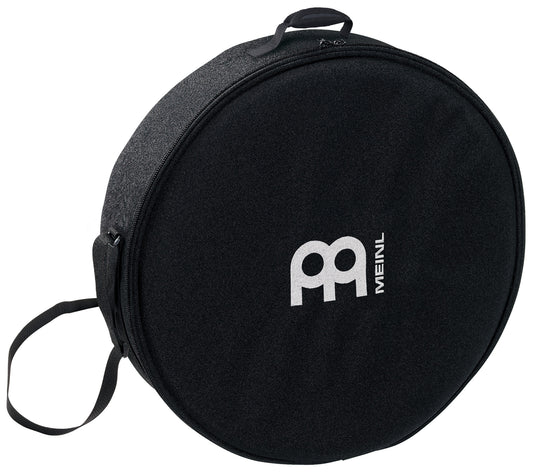 Housse pour Frame Drum 18", profondeur 2"1/2, nylon rembourré, poignée, sangle, double fermeture éclair, noir