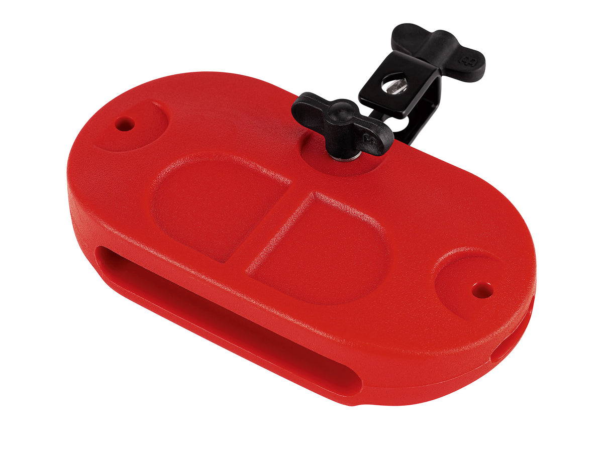 Block percussion Meinl, polyéthylène, aigu, avec attache, rouge