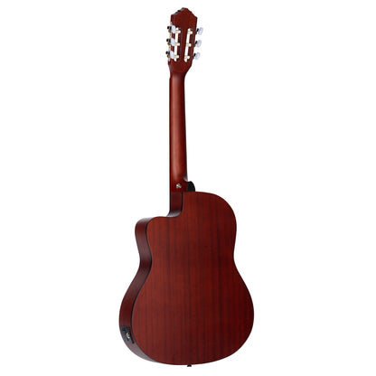RCE125MMSN, Slim Neck, Thinline, pan coupé, EQ MagusPro, table acajou, f/e acajou, sillet 48 mm, housse, satiné pores ouverts
