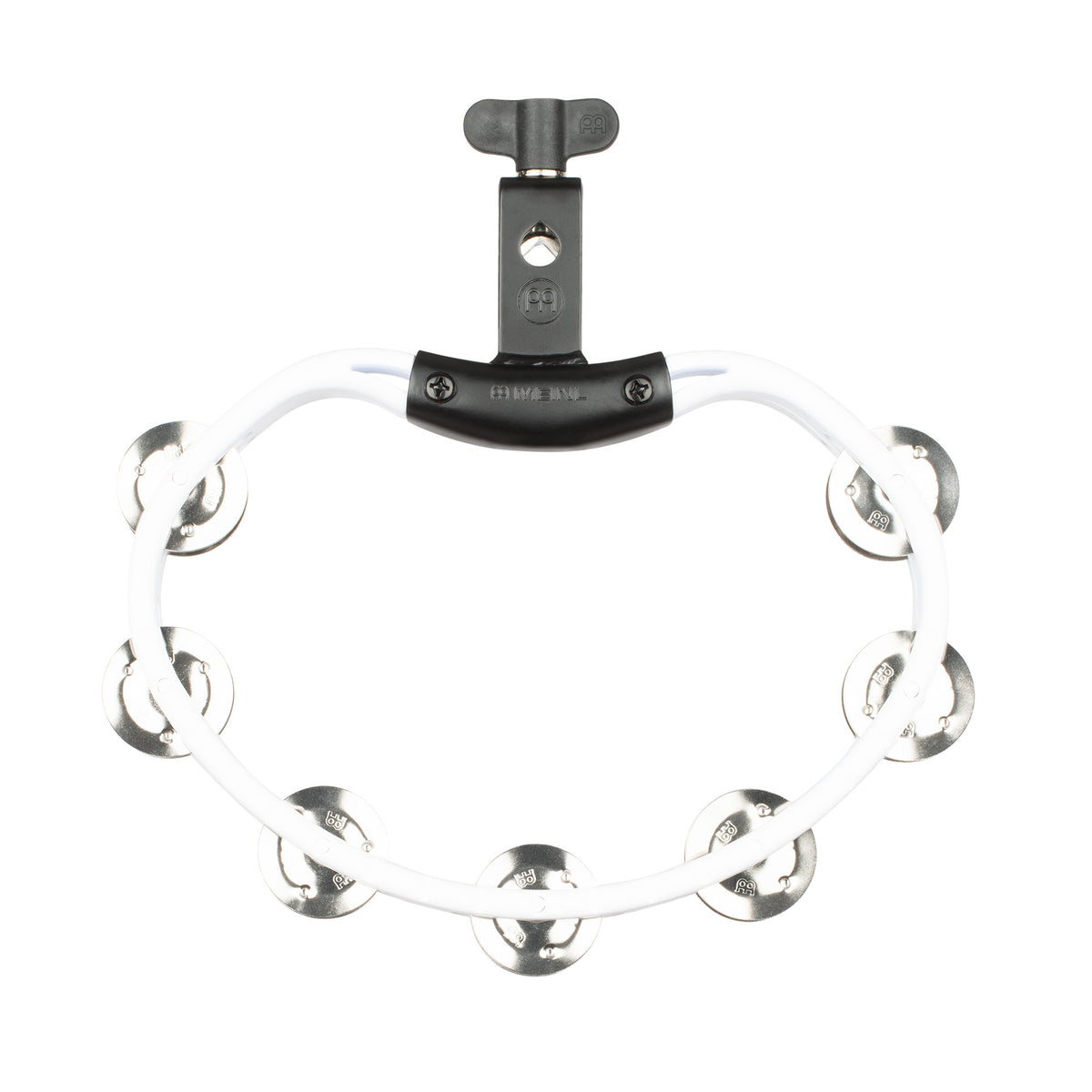 TAMBOURIN MEINL ABS DEMI-LUNE BLANC