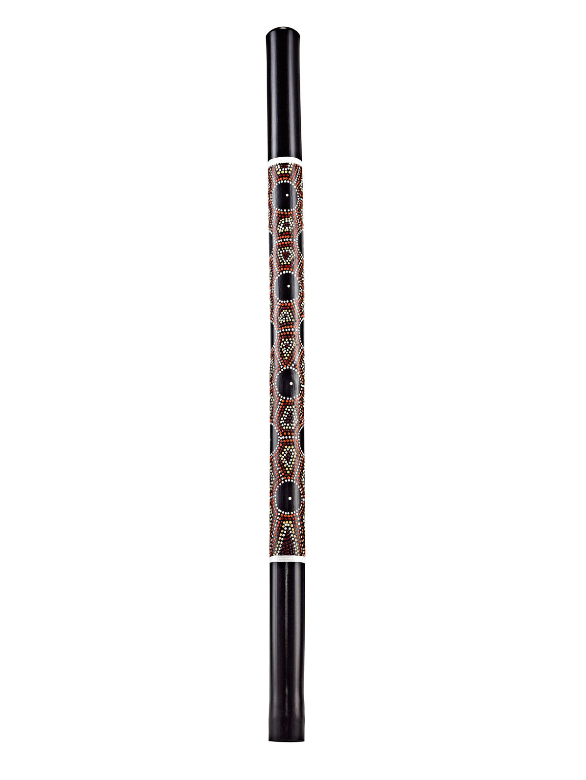 DIDGERIDOO SONIC ENERGY BAMBOU, 119.88 CM, NOIR AVEC MOTIF