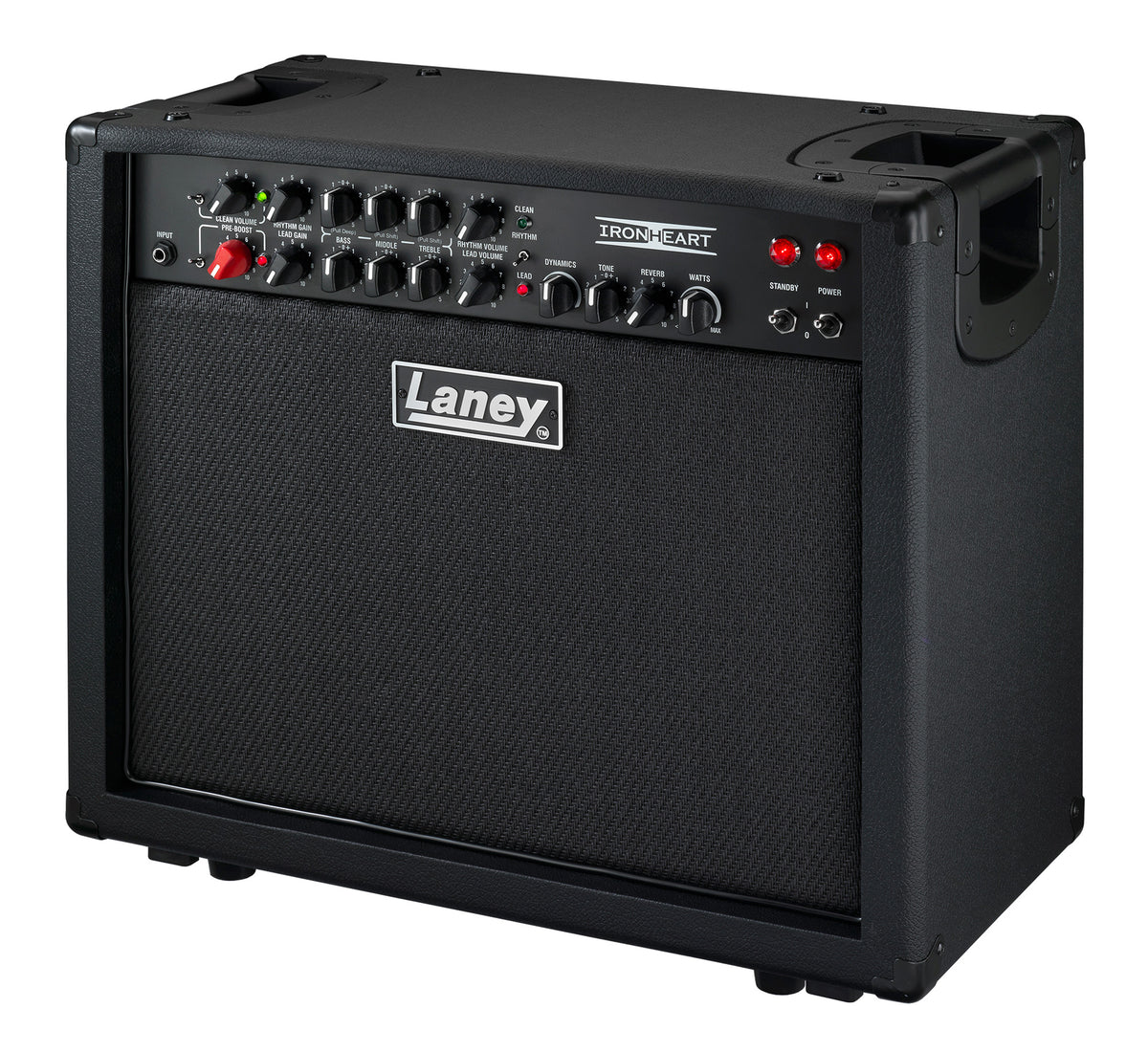 Ampli à lampes 30W (2 x 6L6), fabriqué en Angleterre, 1 x 12" HH Custom, préampli à lampes (4 x ECC83), 3 canaux