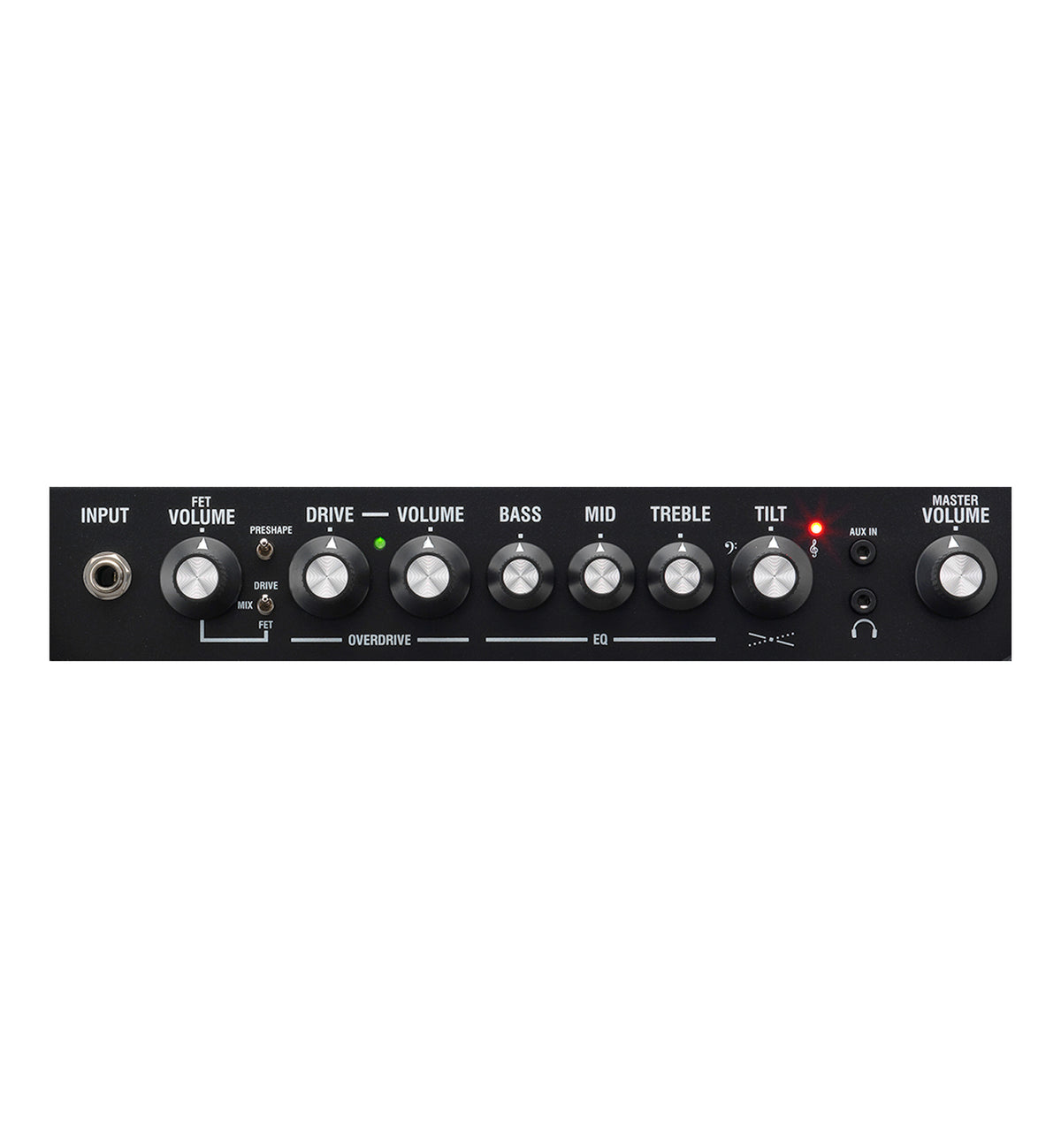 Combo basse DBF50, amplification 50W Class D, 1x HP 10" HH Blue Audio, 2 canaux (FET/DRIVE), EQ 3 bandes, TILT et PRESHAPE, noir