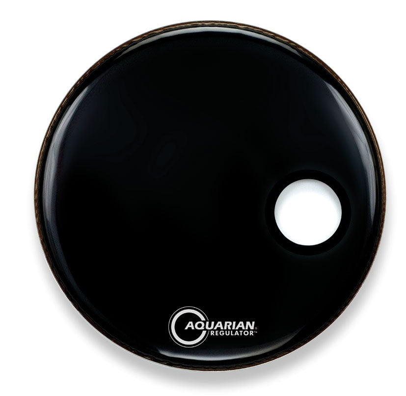 Peau Regulator 26", trou 4.75", noire