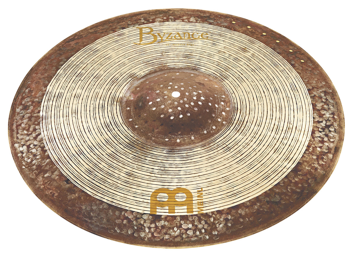 Ride Jazz Nuance signature Ralph Peterson 21", Alliage bronze B20, Martelée à la main, Finition traditionnelle/dark
