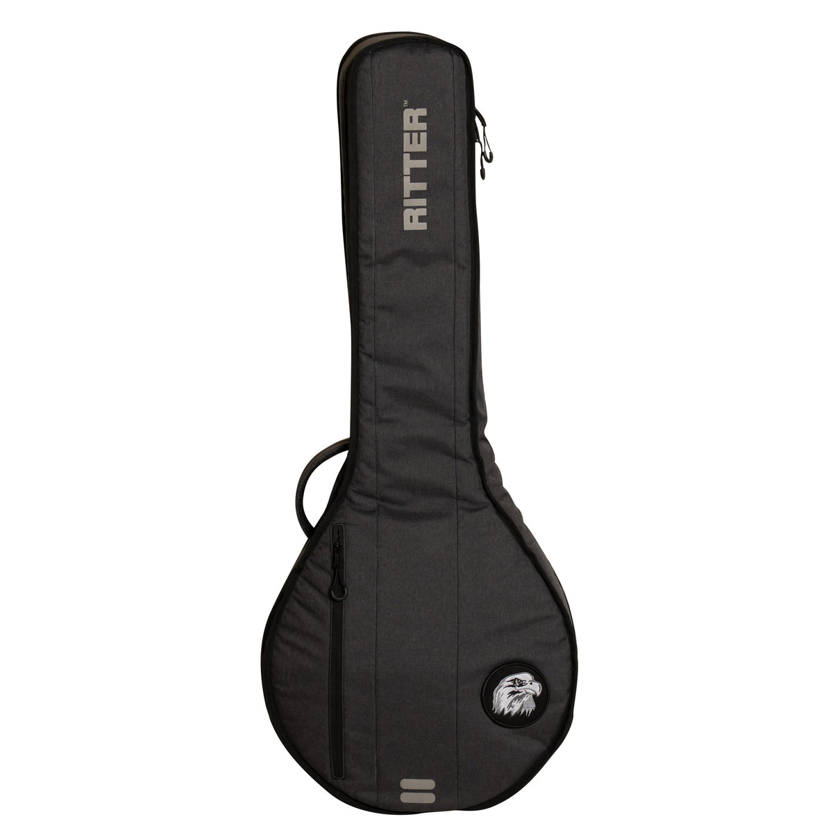 Housse DAVOS 2 pour banjo 4 ou 5 cordes, gris