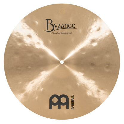 Crash Traditional 16" Extra Thin, Alliage bronze B20, Martelée à la main, Finition traditionnelle