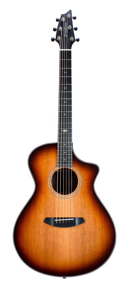 PREMIER CONCERT EDGEBURST CE, table Redwood massif, f/e palissandre massif, EQ LR Baggs EAS VTC, étui, edgeburst