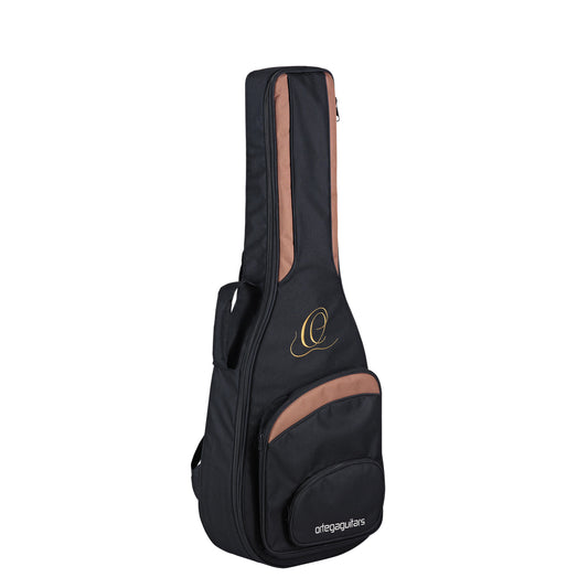 ONB44, housse pro pour guitare classique 4/4, nylon résistant, rembourrage épais, zips renforcés, courroie ajustable, noir