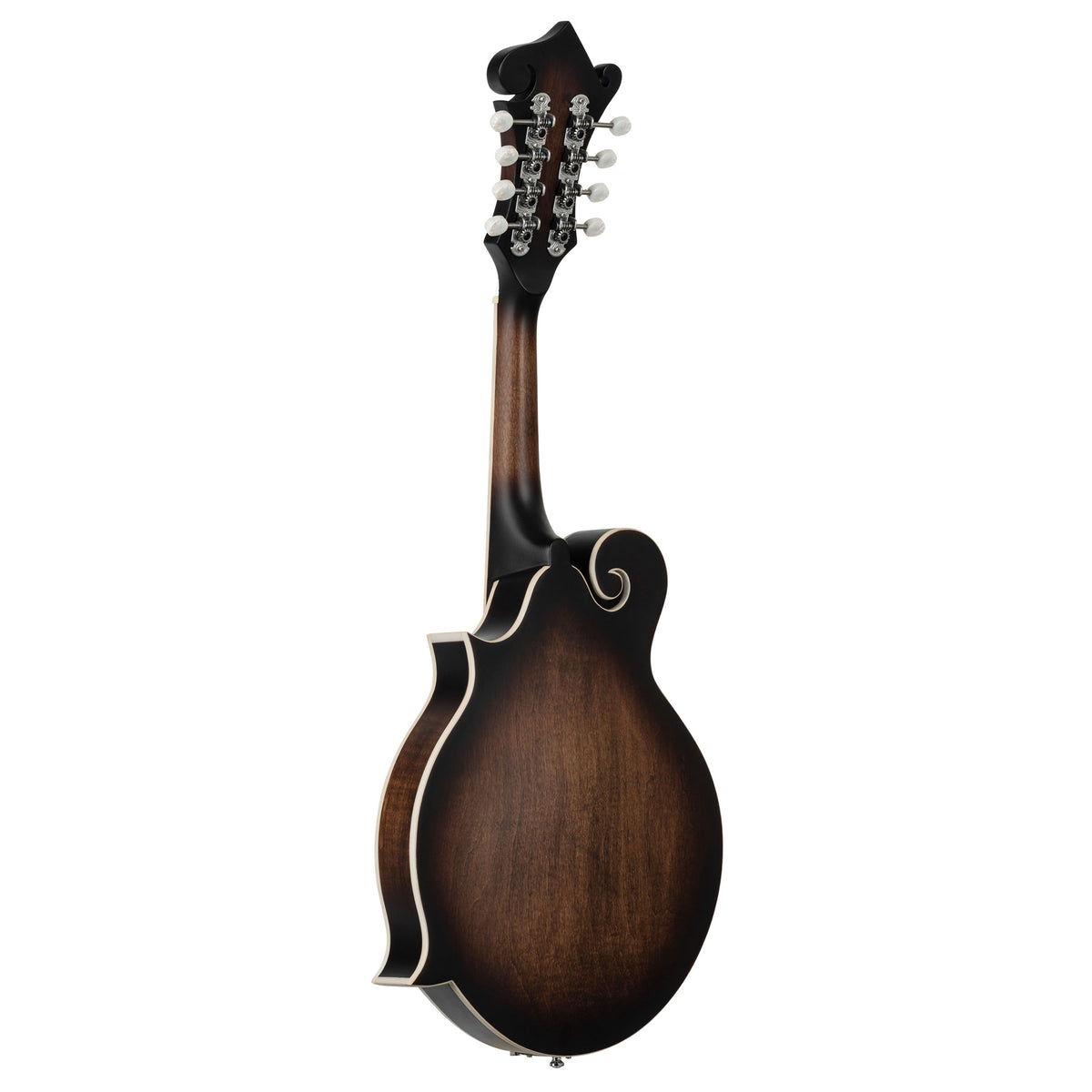 RMF30, mandoline 8 cordes style F, table épicéa, fond & éclisses érable, manche érable, whiskey burst satiné