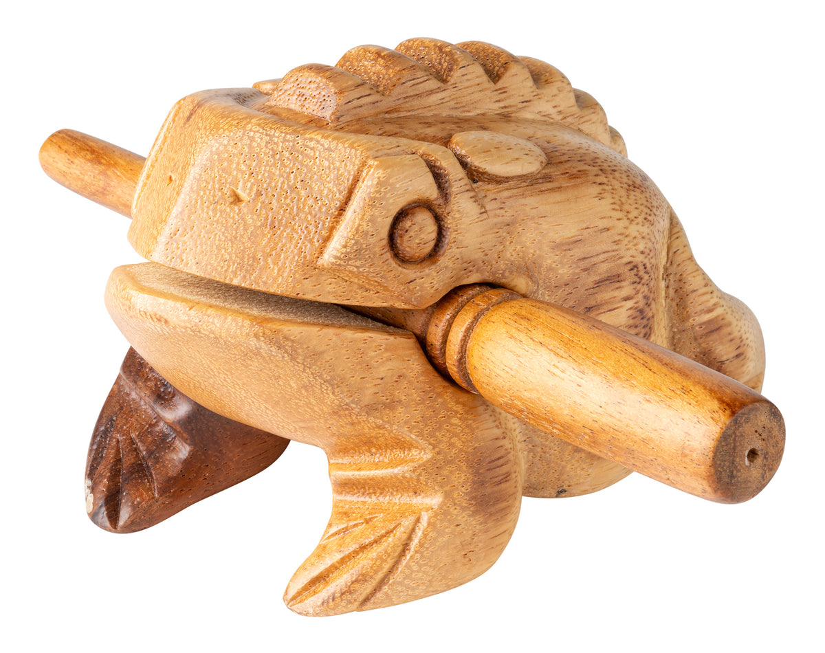 Güiro grenouille bois Medium NINO avec mailloche bois