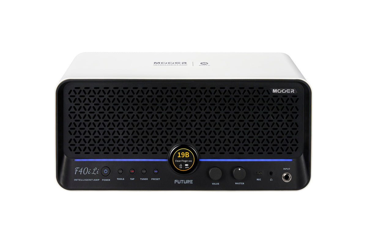 MOOER F40ILI-SW AMPLI F40I LI 40W SNOWFALL WHITE