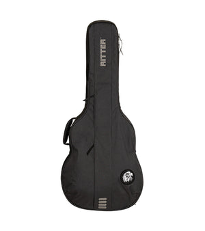 Funda Ritter Bern para guitarra super jumbo gris