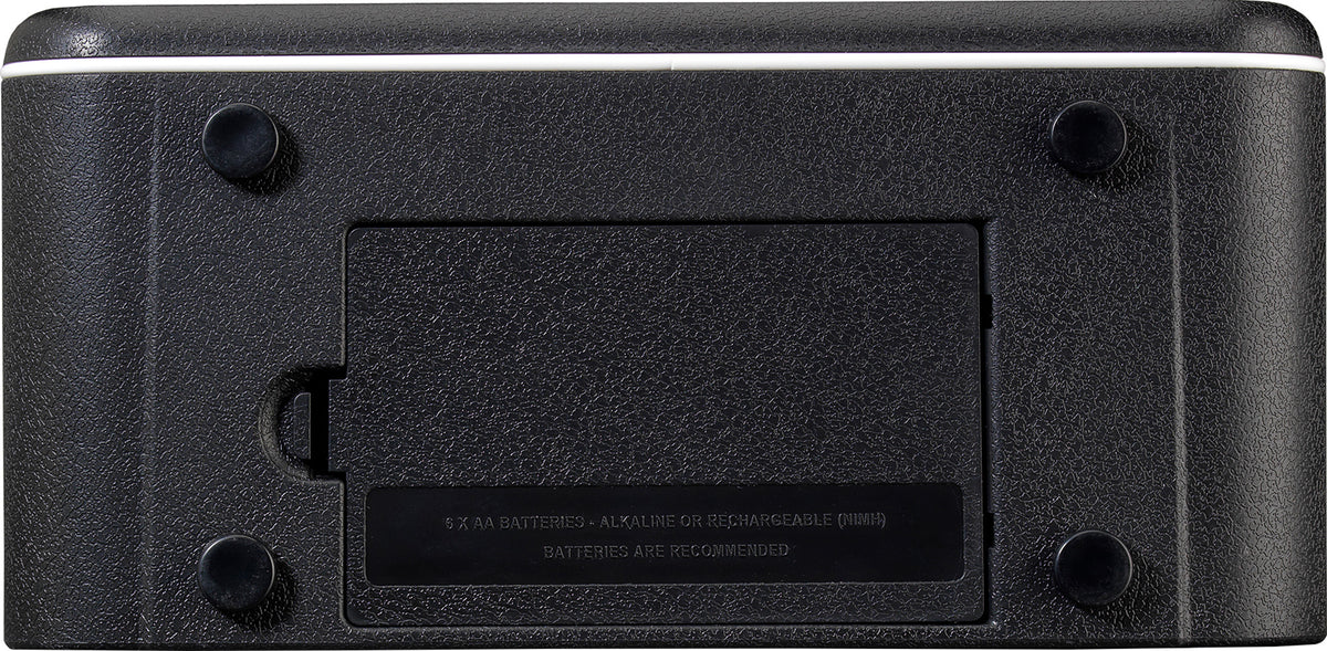 Ampli guitare MINI-STB-SG2 stéréo 2x 3W, connexion Bluetooth, look Supergroup, 2x HP 3", 2 canaux, connectique LSI, noir
