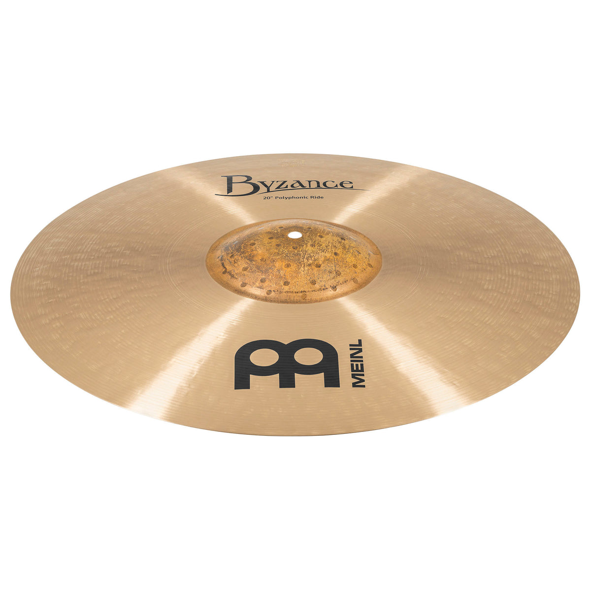 Ride Traditional 20", Polyphonic, Alliage bronze B20, Martelée à la main, Finition traditionnelle