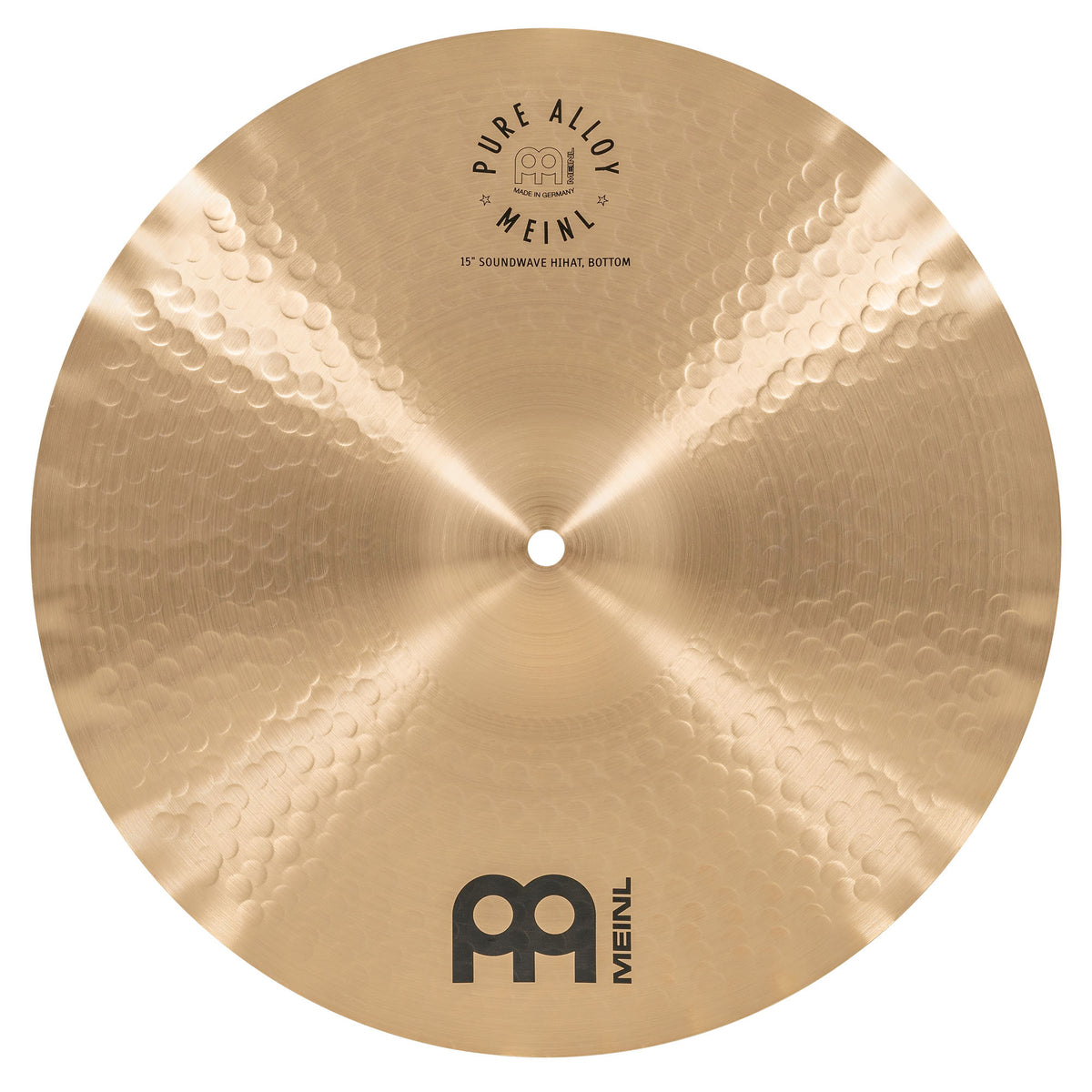 Hithat 15" Soundwave Meinl Pure Alloy fini Traditional martelé