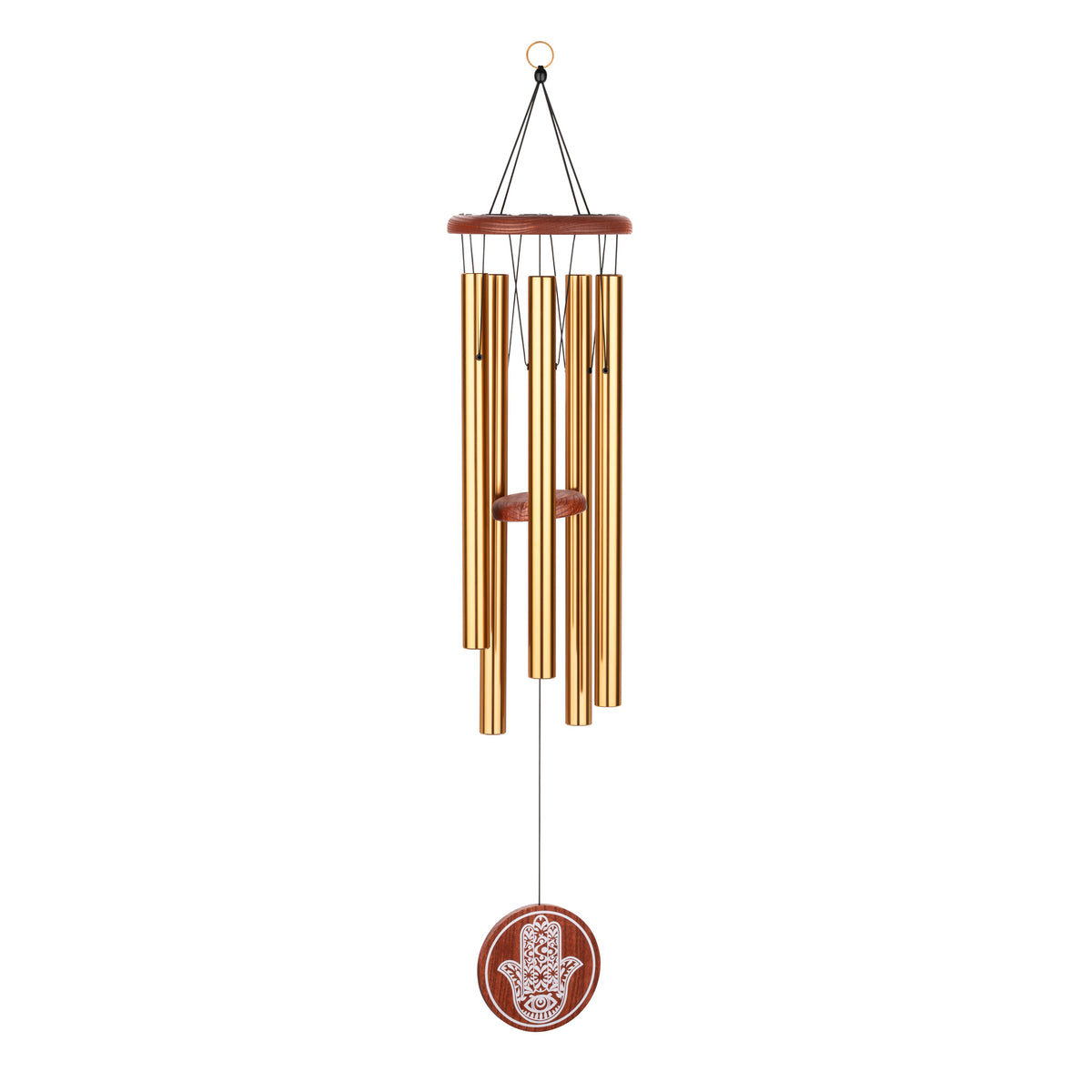 CHIMES SONIC ENERGY HAMSA 36", NOIR