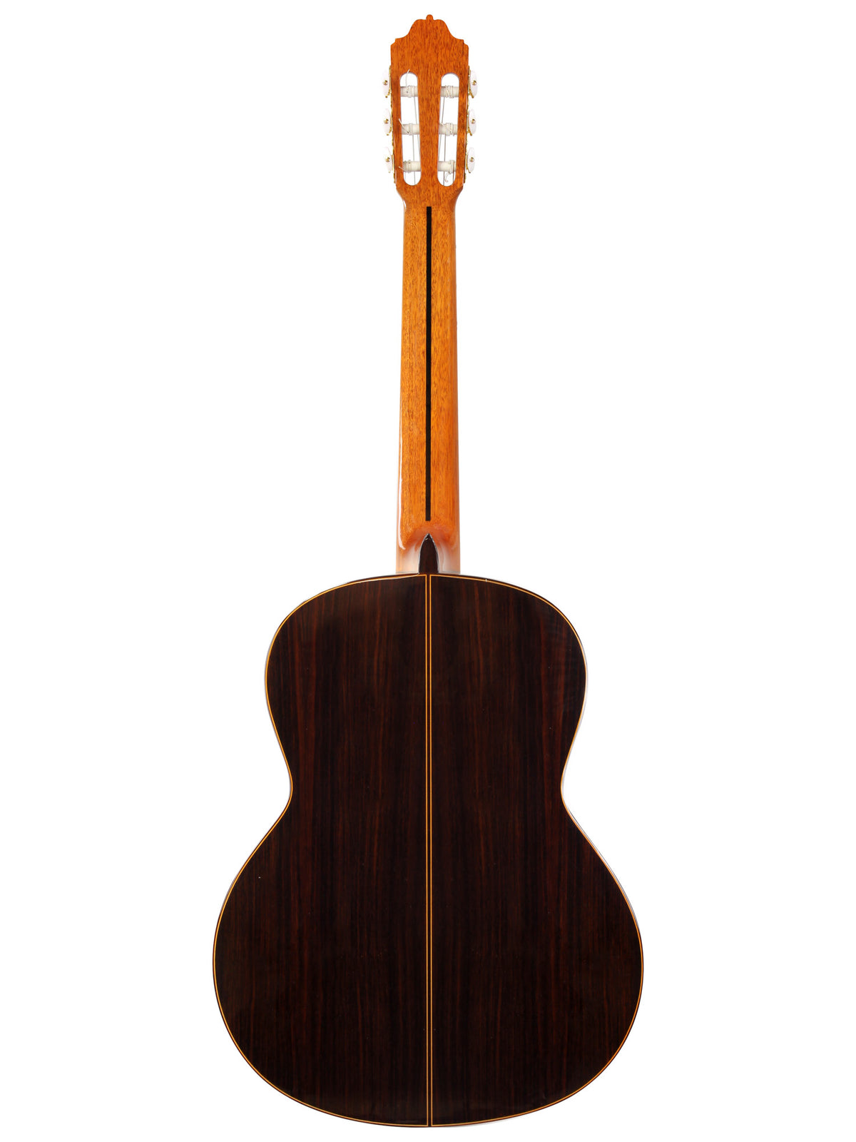 Basse Baritone Quint, 6 cordes, table cèdre massif, éclisses palissandre indien massif, fond palissandre indien, touche ébène