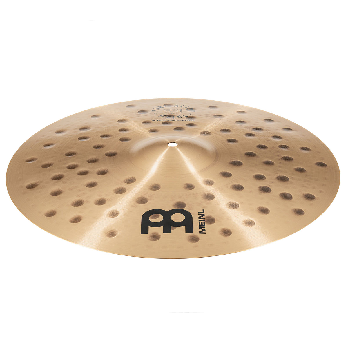 Crash 18" Extra Hammered Meinl Pure Alloy fini traditional martelé