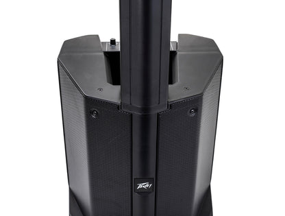 Système de sonorisation 500W, table de mixage 6 canaux, Bluetooth, subwoofer 8", sac de transport inclus, noir