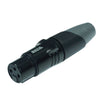 Enova Prise XLR Femelle Noir