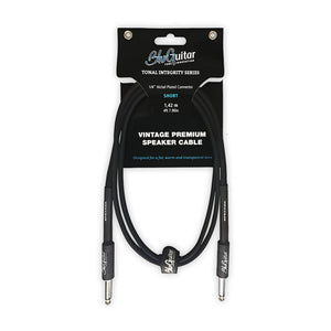 Cable de altavoz Premium BluGuitar 1,42m Negro