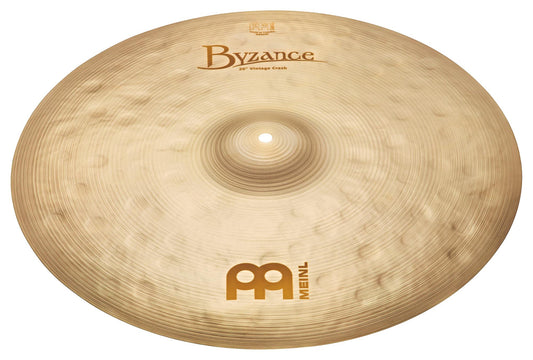 Crash Vintage 18", Alliage bronze B20, Martelée à la main, Finition sablée