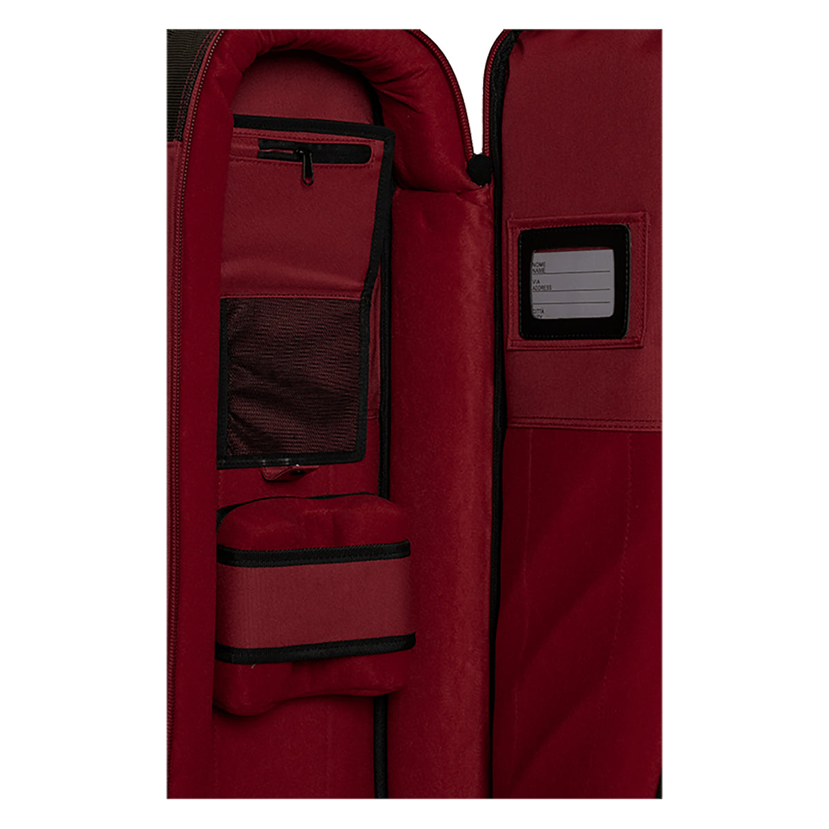 Housse AROSA 5 pour guitare classique 4/4, rouge
