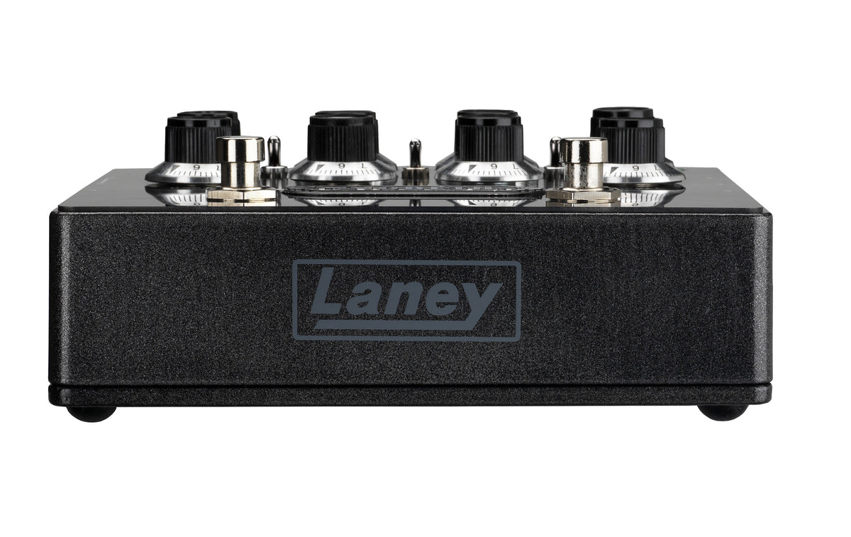 Préampli basse DIGBETH, 2 canaux, préampli type lampe et transistor, EQ 3 bandes, fonction TILT, sortie DI, noir