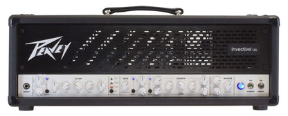 Tête amplifiée à lampes 120W, 3 canaux, EQ 3 bandes, Gate, Boost, développé en collaboration avec Misha Mansoor, finition noir