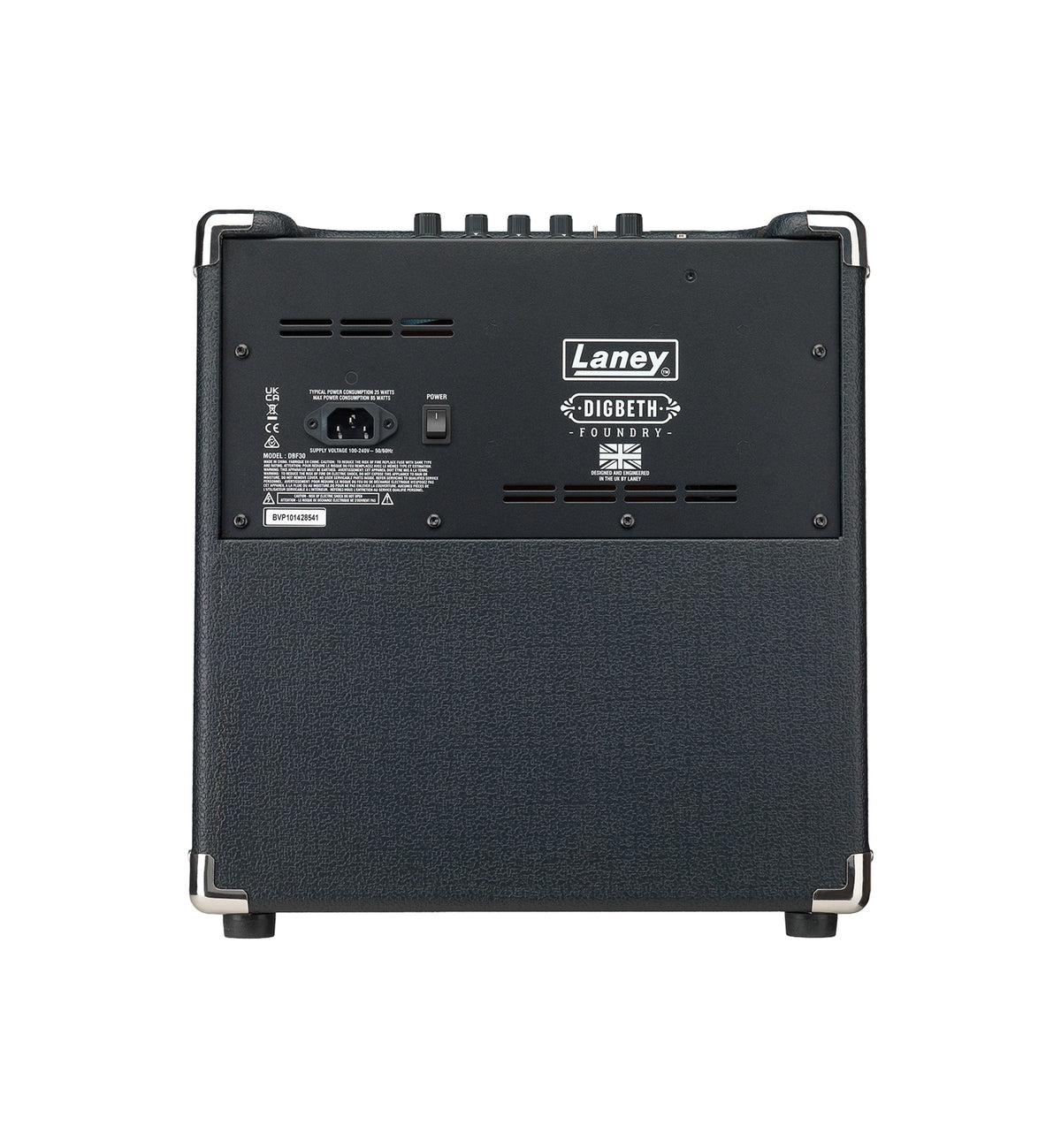 Combo basse DBF30, amplification 30W Class D, 1x HP 8" HH Blue Audio, EQ 3 bandes, TILT et PRESHAPE, interrupteur DRIVE, noir