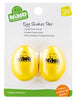 Nino Paire Oeuf-Shaker Jaune