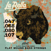La Bella Jeu Basse Olinto 4 Cordes Filet Plat