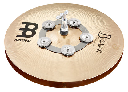 Ching Ring 6", convient à la plupart des charlestons, 5 paire de cymbalettes, facile à placer, acier inoxydable