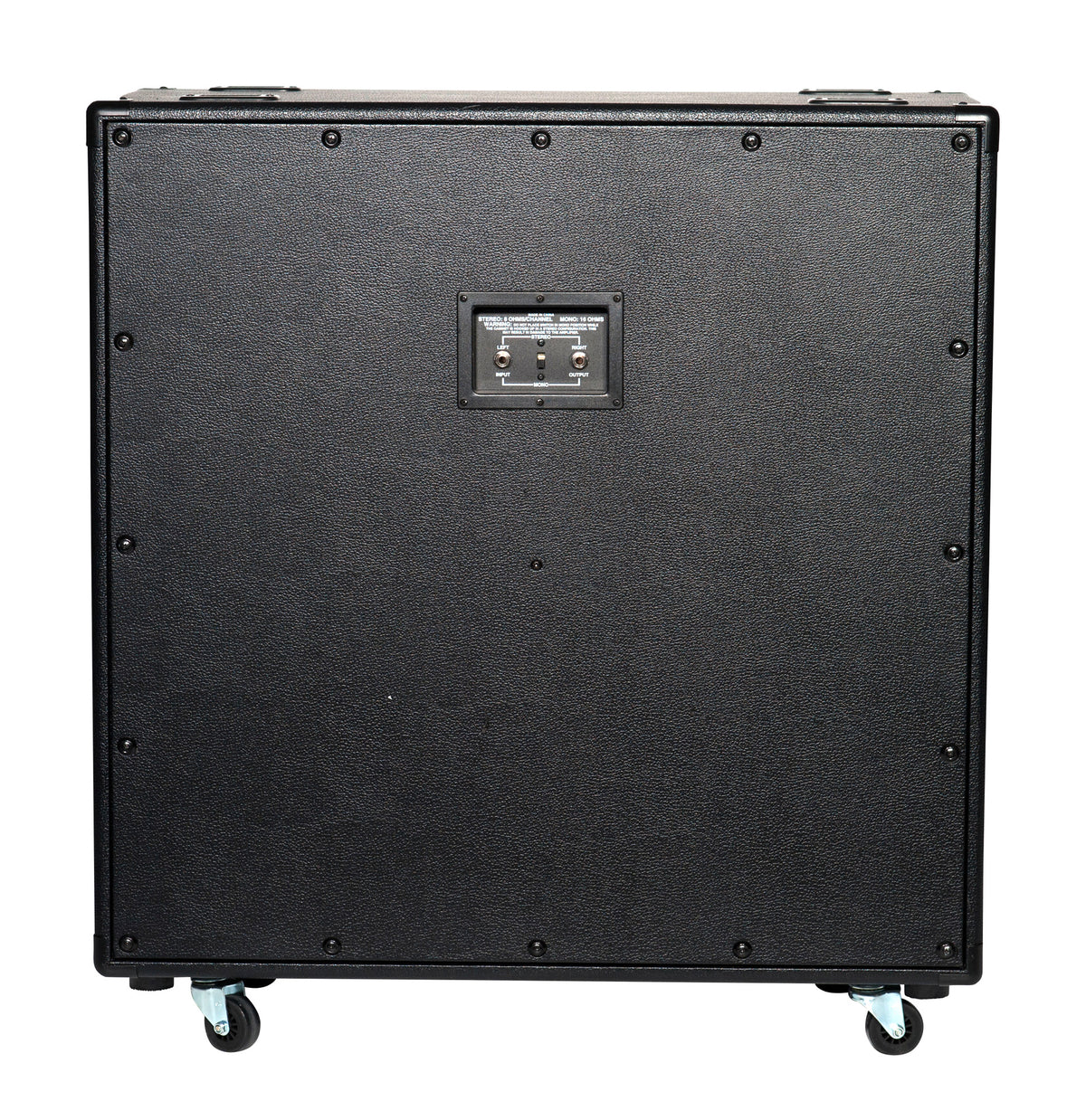 Enceinte guitare 300W, HP 4x 12" Sheffield 1230+, sélecteur Stéréo/ Mono, réédition de la mythique série 6505, finition noir