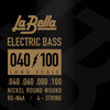 La Bella Jeu Cordes Basse Stainless RX-N4A