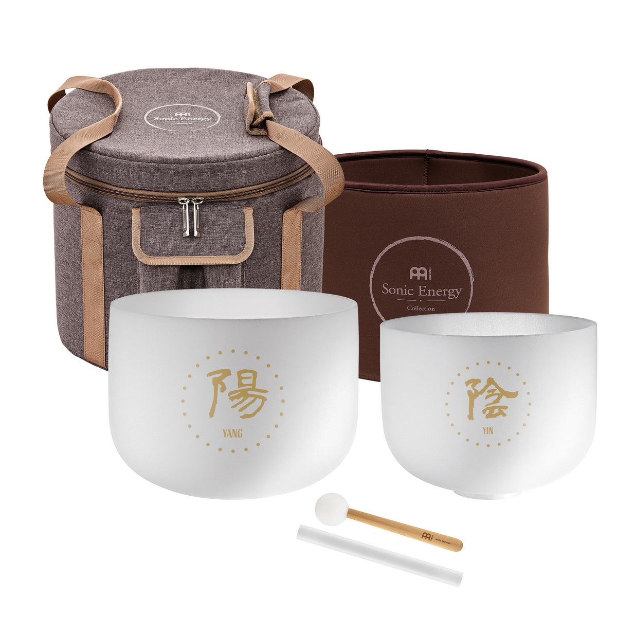 SET 2 SINGING BOWL SONIC CRISTAL TMC