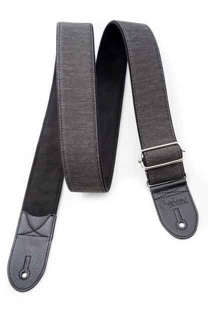 COURROIE VEGAN RIGHTON DENIM-50 NOIRE